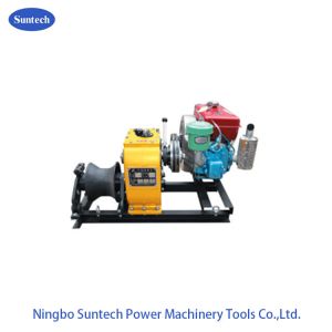Cheap 3 Ton Portable Wire Pulling Tools / Powered Electrical Wire Winch Puller for sale