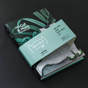 Personalized Custom A5 PU Leather Cover Dotted Notebook with Elastic Band and