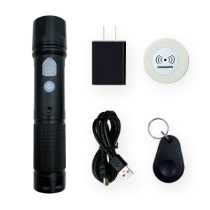 Night Patrol Management System Security Software LED Audio Vibration Cue Wand