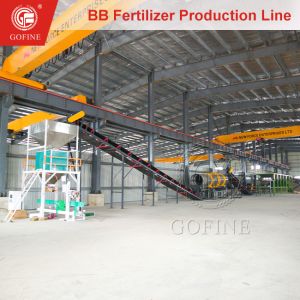 15t/h Bulk Fertilizer Granules Blending Mixer Machine for BB Fertilizer