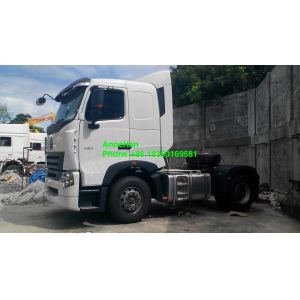 China sinotruk howo a7 tractor trailer truck 4x2 6x4 Euro2 Euro4 LHD 380hp on sale