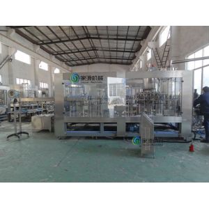 4000 BPH Fruit Juice Filling Machine With Capping Machine / PLC Driven