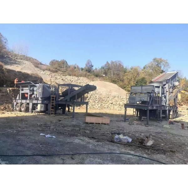 Various Models Impact Jaw 90TPH-650TPH Mobile Crusher Plant