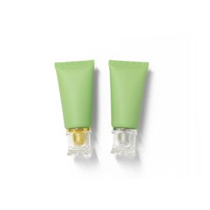 Customizable 60ml Flip Cap Plastic Tube Packaging Refillable Hand Lotion Tubes