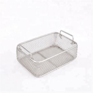 Cheap Stainless Steel 316 Wire Mesh Storage Baskets High Antibacterial Efficiency for sale