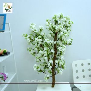China UVG White decorative tree branch with artificial cherry flower for wedding decoration on sale