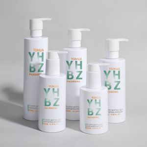 Wholesale Plastic Bottle Cosmetic Shampoo Lotion Pump Bottle With Customized