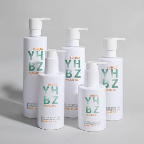 Wholesale Plastic Bottle Cosmetic Shampoo Lotion Pump Bottle With Customized