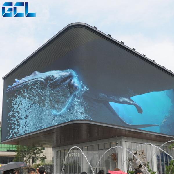 Quality High Brightness 6500nits Outdoor LED Display Board Media GCL P6 HD LED Video Wall wholesale