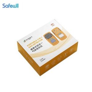 Vibration Alarm Portable Multi Gas Detector Ex Ib IIB T3 Gb IP65 CE ROSH