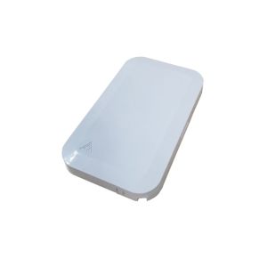 1 SC Simplex Port Dust Free ABS Fiber Optic Faceplate