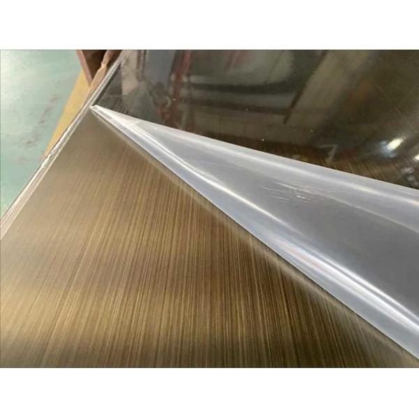 Color brushed stainless steel factory Supplier