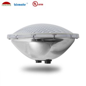 SS316L 110W Waterproof Underwater LED Lights Swimming Pool Transparent PC