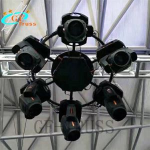 Wedding Mini Circle Rotating Lighting Truss 8 Seconds / Circle