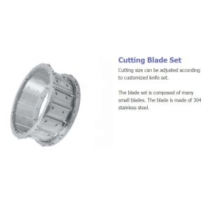 304 SUS Carrot Shredding Machine Potato Chips Cutting Equipment