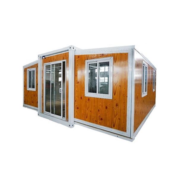 Luxury Modern Style Foldable Expandable Container House With Fiber Cement Board
