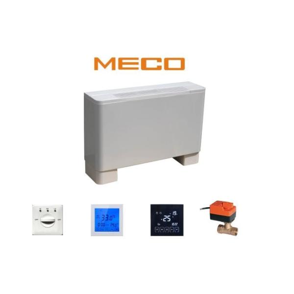 Quality Concealed Floor Mounted Fan Coil Units 2 Tube System 200cfm 0.6tr Super Quiet wholesale