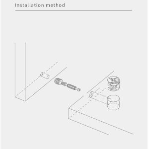 41mm Cam Bolt Screw Furniture Panel Connector Furniture Hardware For Modular