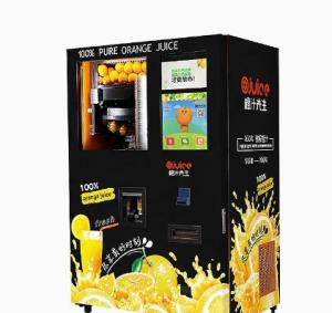 China Saimon Fresh Fruit Juice Vending Machine 800W PLC Pressure vessel For Airport on sale