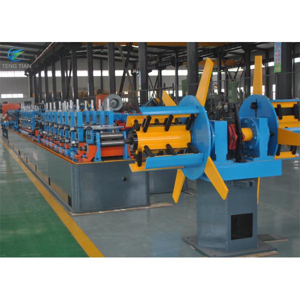 Full Automatic Pipe Mill Machine 50-140mm 2-5.5mm Thickness
