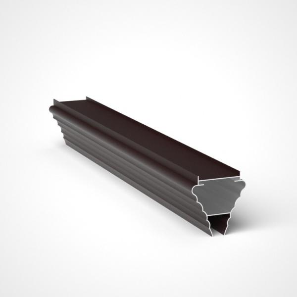 Quality Frosted Fabric Conservatory Aluminium Profiles Wood Finished Waterproof wholesale