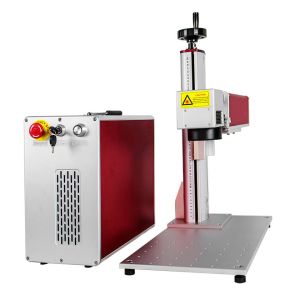 20 Watts 30 Watts Fiber Marking Machine For Marking On Metal And Non Metal