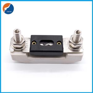 Heat Resistance Bolt-on White Ceramic Fuse Base Car Automotive Auto ANL Bolt-on