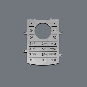 Acid etching aluminum Plates with brushed surface