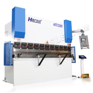 WC67k-40T2200 Delem DA41 Controller High Performance Hydraulic Sheet Press Brake with X Y Axes