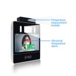 Multitouch Face Biometric Reader Attendance Machine With Temperature Detector