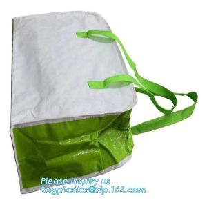 cheap fashion recycled eco-friendly laminated polypropylene plastic tote