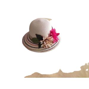 Customize Wholesale Summer Wide Brim Sun Hat Natural Straw Hats Custom Beach