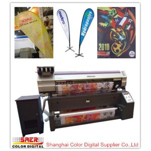 Roll To Roll Digital Banner Flag Printing Machine High Resolution