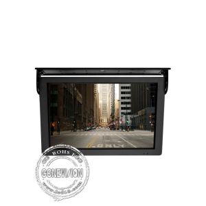 Wireless 3G Wifi Taxi Digital Signage HD LCD Advertising Screen Quad Core / Octa