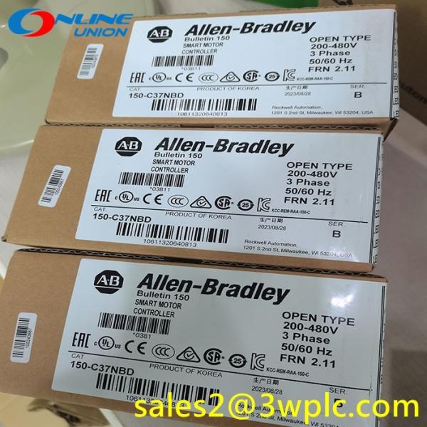 Quality 150-C37NBD Allen Bradley SMC-3 37A Smart Motor Controller wholesale