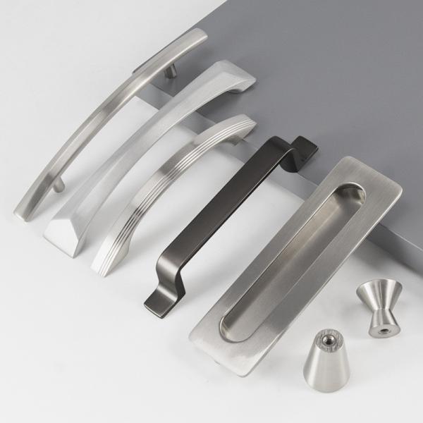 Aluminium Handles For Ovens , Microwaves And Fridges Robot Grinding High Precision
