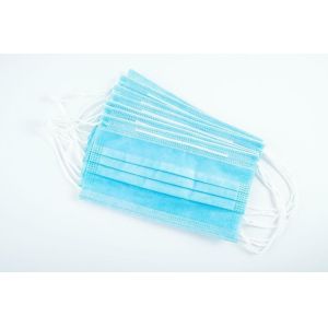 Blue Color KN95 Face Mask Disposable Protective Face Mask 3 Ply Style