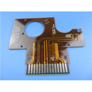 Rigid-flex PCBs Built on FR-4 and Polyimide with Immersion Gold