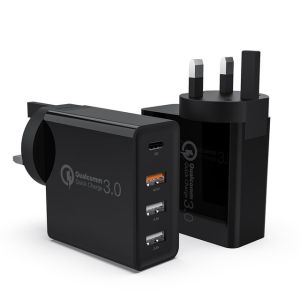 48W Type C PD Charger QC3.0 240V For IPhone 12 11 XS Max IPad Pro Huawei