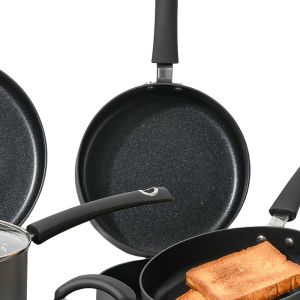 Durable Aluminum Cookware Set With Handle Non-Stick Coating