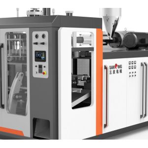 ISO 8MPa Plastic Hdpe Bottle Blowing Machine PE Blow Molding 35KN