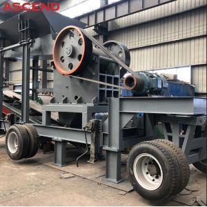 Buy cheap 20 50 100 Ton Per Hour Mining Crusher Machine Mobile Diesel Engine Jaw Crusher from wholesalers