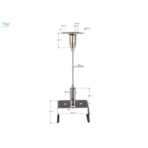 Suspended Linear Lighting Kits LED Panel Suspension Kit With Bracket