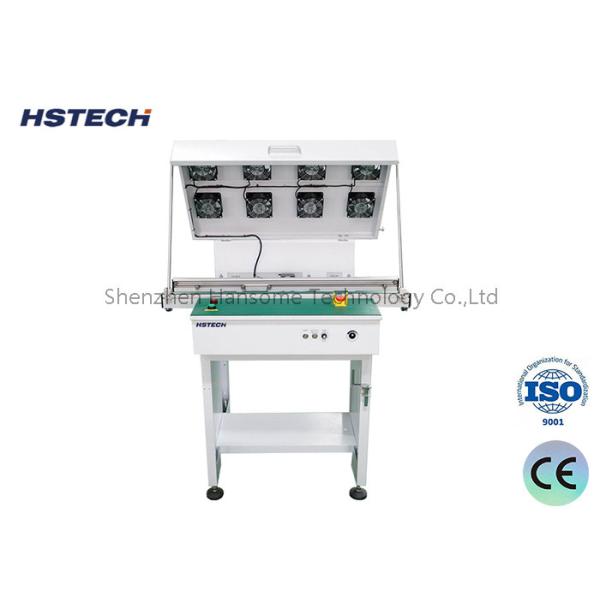 Quality Smooth Transportation Towerlight SMT Cooling Conveyor(With Fans) With Anti Static Flat Belt wholesale