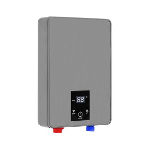 3 Phase 6000W Tankless Electric Water Heater With Touch Button LED Display