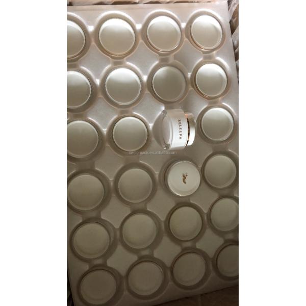 30ml 40ml 50ml 60ml 80ml 100ml 120ml 200ml 250ml 400ml 500ml 1L Chocolate PET Plastic Cream Jar for Food Collar Material