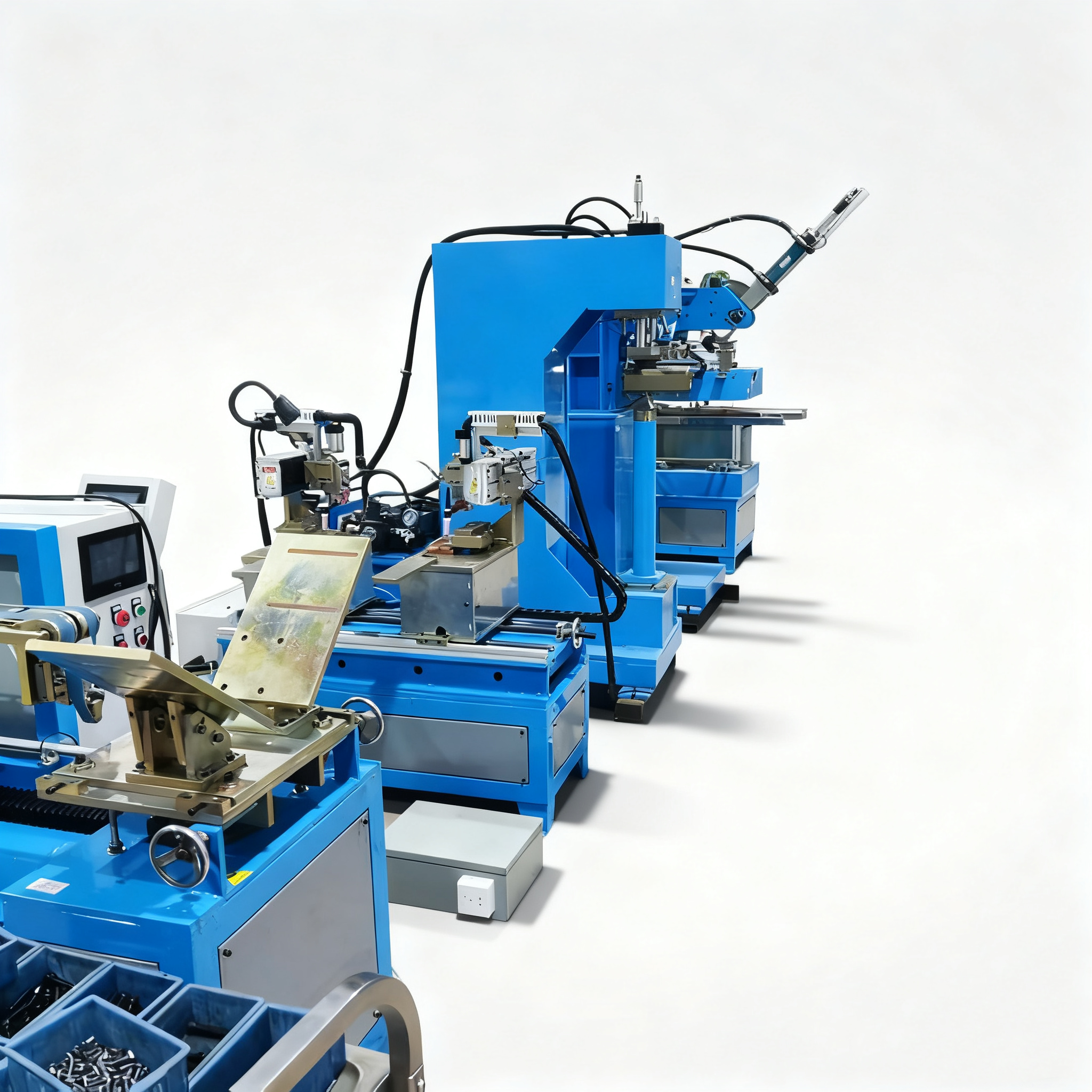 High-Precision VSG-Series Vertical Seam Grinding Machine with Hydraulic Locking