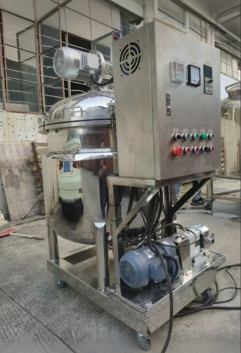 Cheap Small Capacity Homogenizer Mixer Equipment for Making Liquid Soap Shampoo for sale