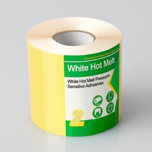 White Hot Melt Adhesive Cotton Tape with Customizable Width and Thickness for Fixing Applications