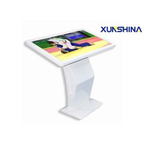 Multimedia 43" stand alone digital signage Touch Screen Kiosk with 400nits